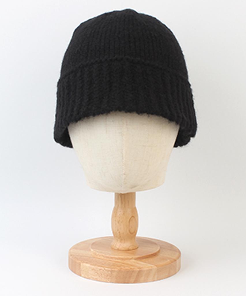 Yunibeosyeolkemiseuteuli Wool Black Knit Bucket Hat Fur Bucket Hat