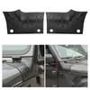 2 stk Svart Motorpanser Hjørne Wrap Deksel Biltilbehør Passer for Jeep Wrangler JL 2018 ‑ 2020