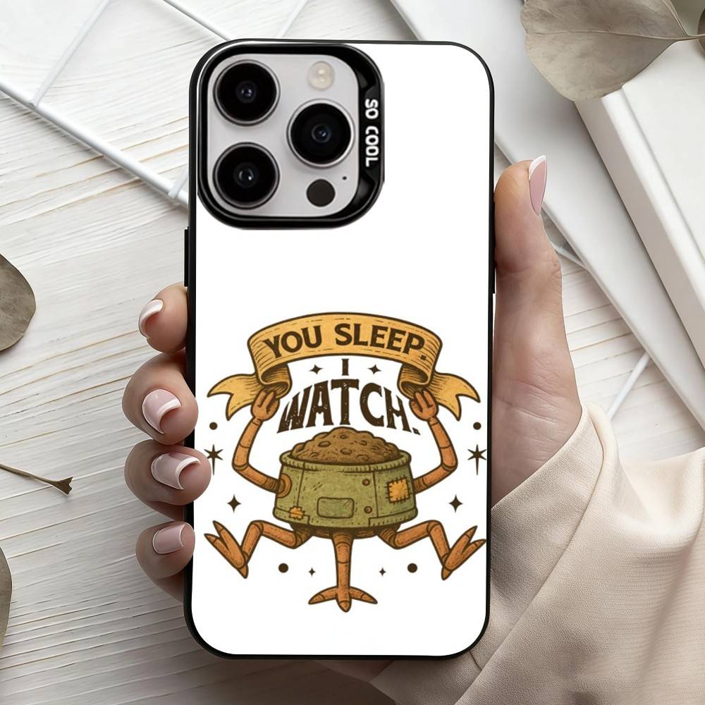 Trendy Film Project Hail M-Mary Pillow Phone Case For iPhone17,16,15,14,13,12,11 Plus,Pro Max Black Candy Silver Plated Cover
