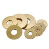 Solid Brass Flat Washers O Rings Gaskets Metal Plain Pad Spacers Seal Orings Washers M2M2.5M3M4M5M6M8M10 