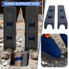 2pcs Ergonomic 60° Angle Knee Mat Stable Support Crawling Cushion Knee Pad Mat  Household Chores