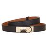 Women's Genuine Leather Fashion Belt – Versatile Casual Waistband with Pin Buckle for Jeans