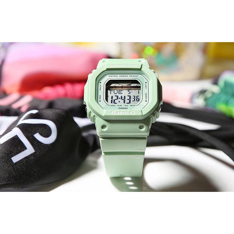 CASIO Women's BABY-G Green Watch BLX-560-3D BLX-560-7D
