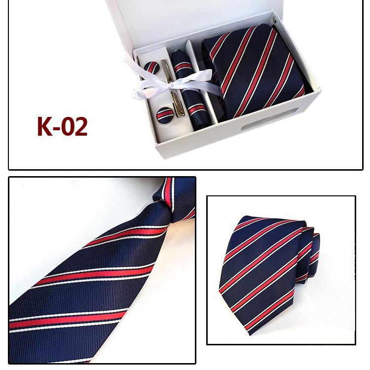Herren-Krawatten-Geschenkbox 6-teiliges Set Gruppenkrawatte Business-Krawatte