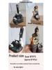 Resin Duck & Squirrel Solar Garden Water Feature Statue