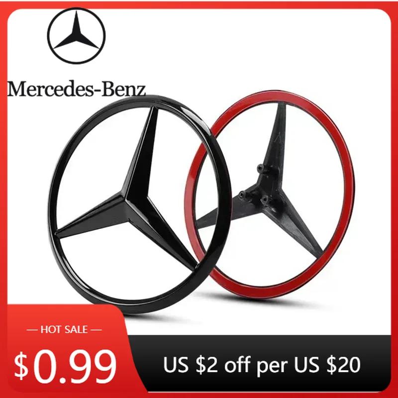 Heißer Autoaufkleber 3D ABS Mercedes Benz Stern-Logo hinten Kofferraumemblem für W203 W204 W205 W212 W213 X253 X156 W166 W167 W176 W177