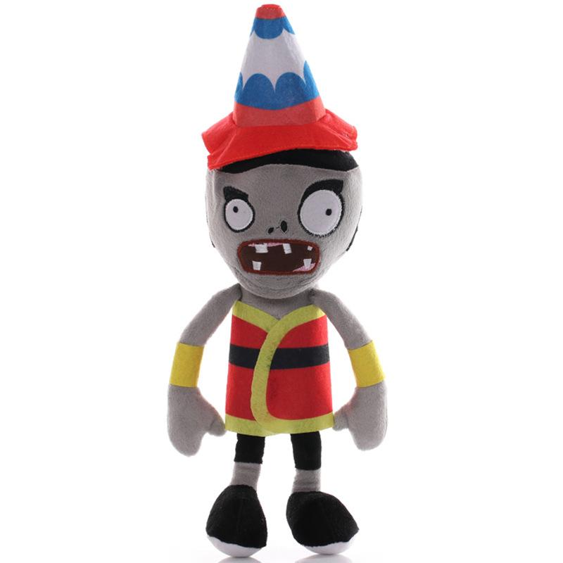 30cm Plants VS Zombies Peluche Jouets Peluche Microphone Zombie Zombie Journalier Dessin Animé Jeu Cosplay Figure Anime Cadeaux Enfants
