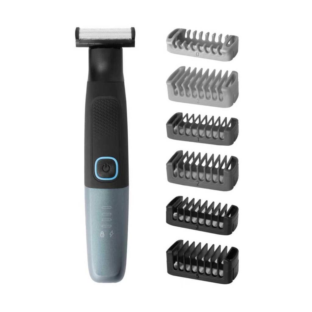 Men's Waterproof Electric Shaver & Hair Trimmer with Charger - Beard and Armpit Hair Epilator
