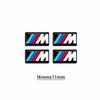 Car Sticker 4/8pcs Car Steering Wheel Decoration Center Hub Cap Emblem Badge DIY Sticker Styling Ornament Accessories for BMW xksh32