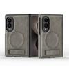 Luxury Business Magnetic Kickstand Leather Phone Case for Samsung Z Fold 8 Wide Shockproof For Magsafe Skin Feel Slim Cover