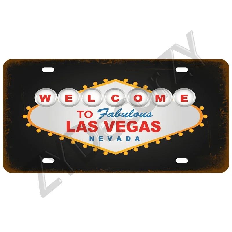 Man Cave Decoration Decor Capital City Plates Plate Vintage Sign For Restaurant Bar Pub Cafe Metal Sign Plaque Landmark