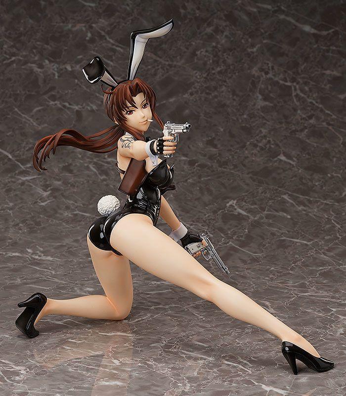 

[USED] BLACK LAGOON Revy Bare Leg Bunny Ver. 1/4 Scale Figure by FREEing