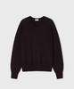 LUNDY Pure Comfort V-Neck Knit - Dark Brown