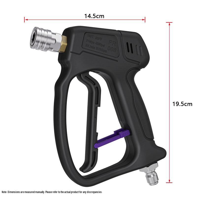 High-Pressure 4500PSI Anti-Tangle Multi-Functional Car Wash Spray Gun