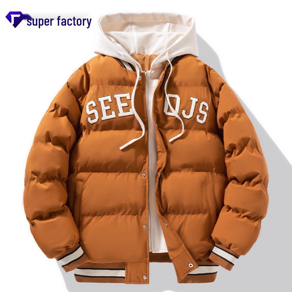 Men's 2023 Trendy Hooded Down Jacket – Stylish, Warm, Thick Winter Wear