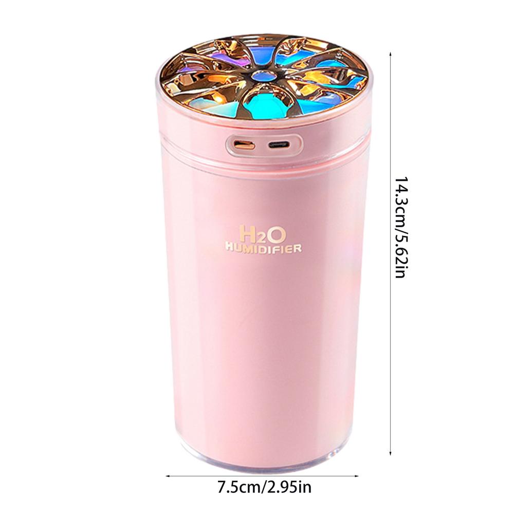 

Беспроводной автомобильный увлажнитель воздуха Портативный 300 мл Автомобильный ароматизатор Увлажнитель воздуха Диффузор Дорожный увлажнитель Мини-увлажнитель розовый