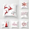 Christmas Themed Pillowcases Car Accessories Office Santa Claus Living Room Sofa Home Pillowcases