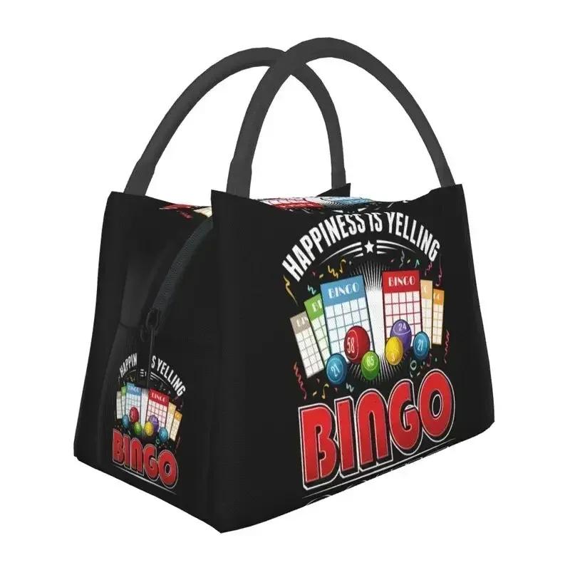 Best Play Bingo Game For Bingo Players Resuable Lunch Box Women Leakproof Cooler Thermal Food Insulated Lunch Bag lunchbag