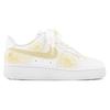 Nike Air Force 1 Wear resistant And Lightweight Low top Skateboard Shoes Women's White Yellow HF2016-100(Team943-)