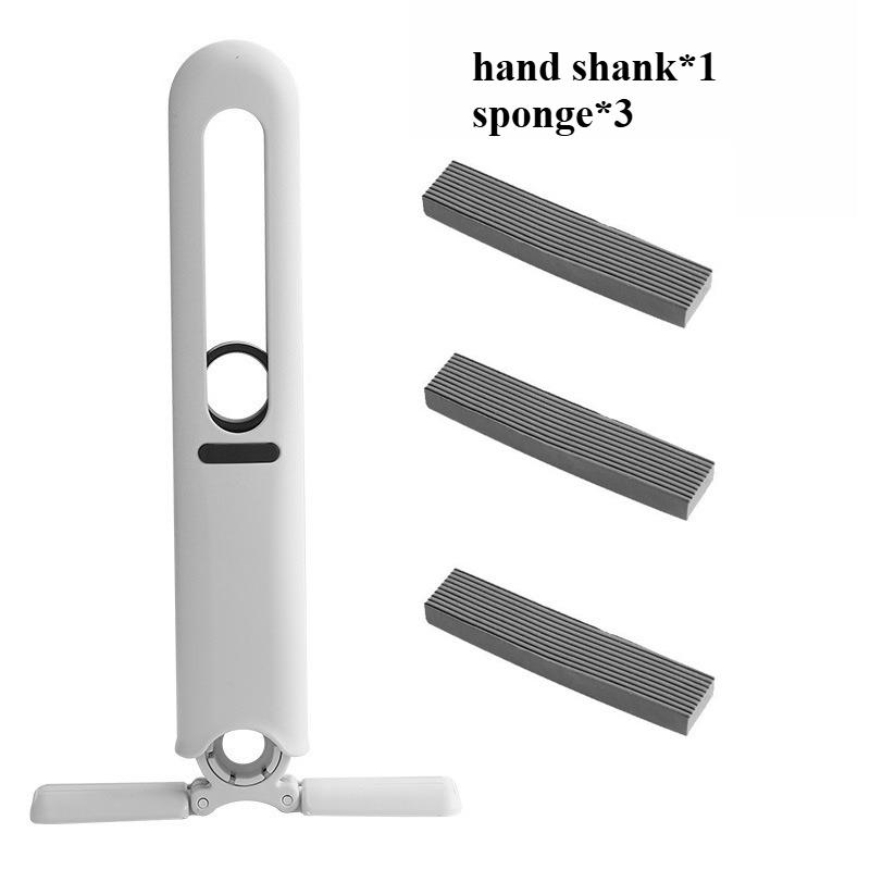 Powerful Squeeze Mini Mop Folding Home Cleaning Mops With Sponge Self-squeezing Floor Washing Mops Desk Window Car Clean Tools