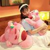 Niedliche Party Erdbeer Bär Puppe Plüschtier Stoffpuppe Wurfkissen Mädchen Schlafpüppchen Geburtstagsgeschenk