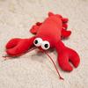 Cute lobster cat refrigerator sticker brown bear plush toy magnetic fox doll ground marketing gift