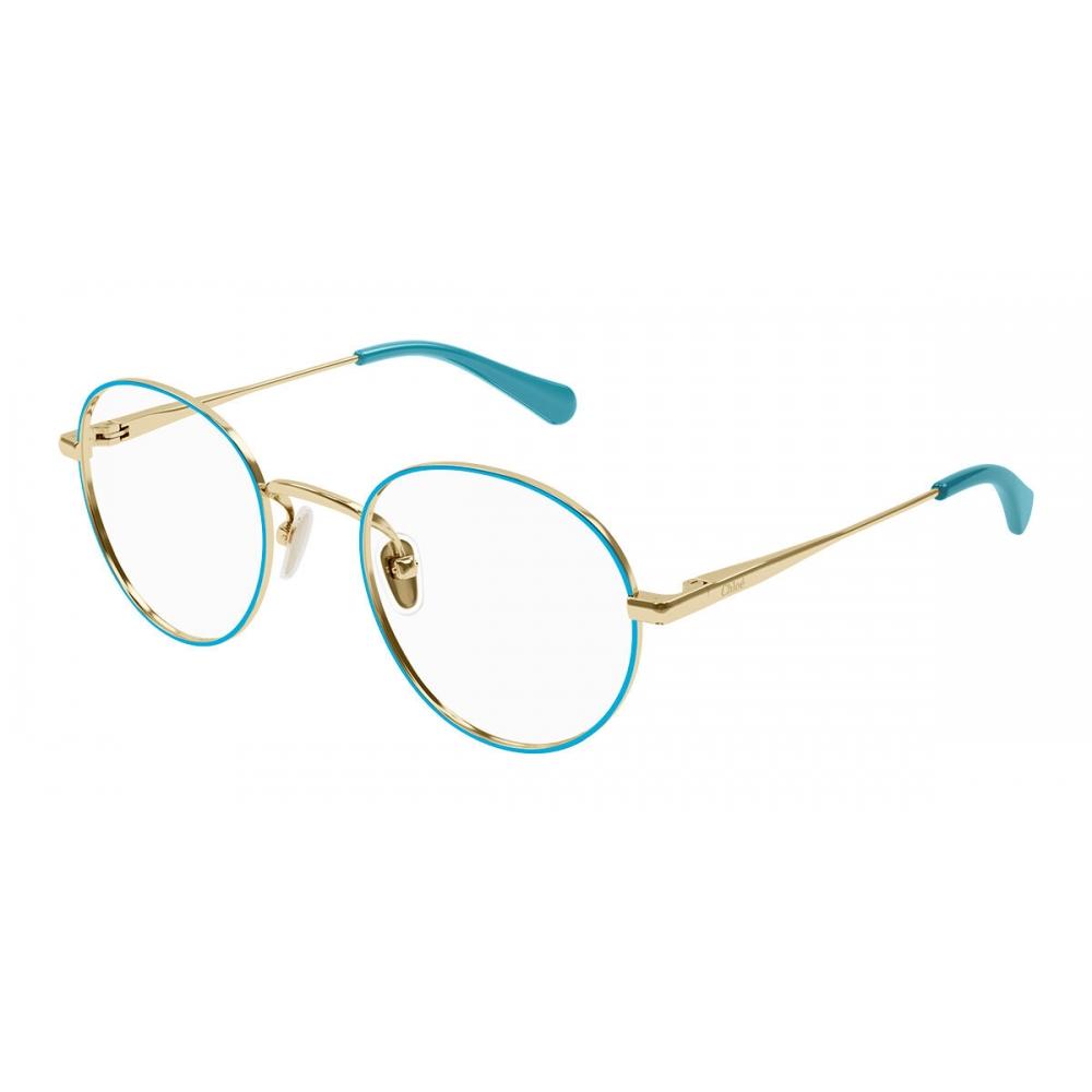 

Chlo Cc0024o Kids 003 Kids Eyeglasses Light Blue/Gold/47