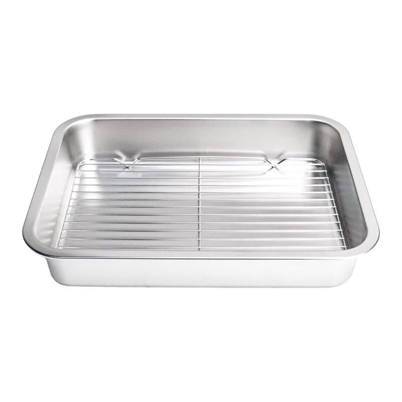 DM Deepened Stainless Steel Rectangular Basin with Filter Rack