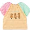 [lilipuri] PeanuT Trio T shirT  Yellow 
