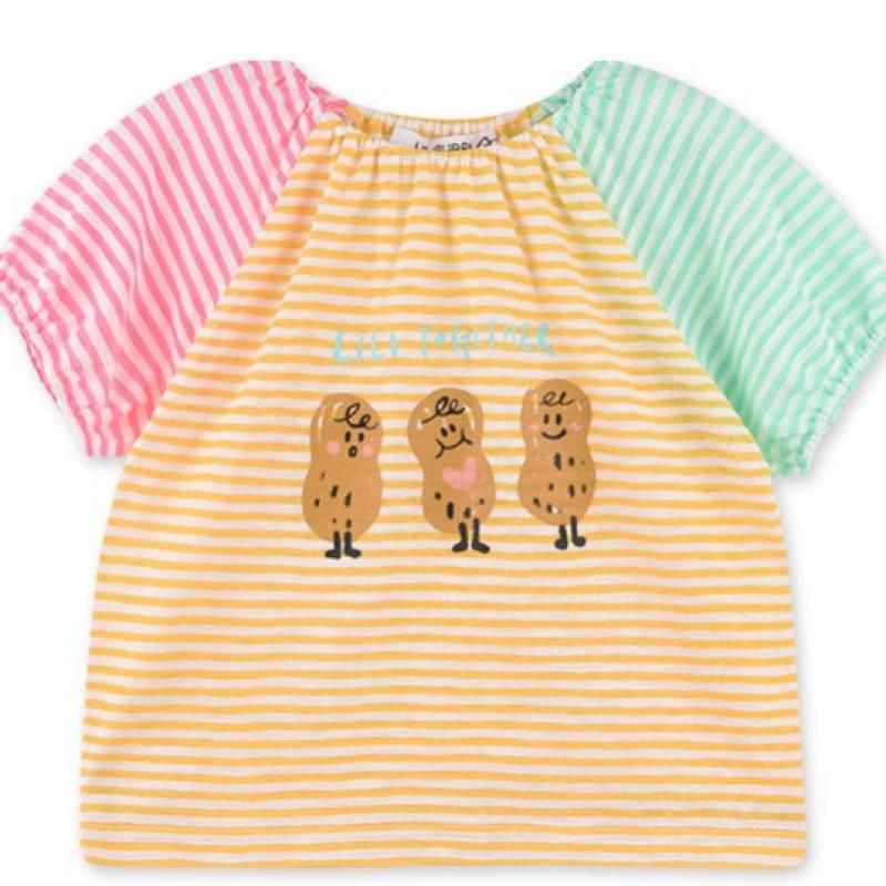 [lilipuri] PeanuT Trio T shirT  Yellow 