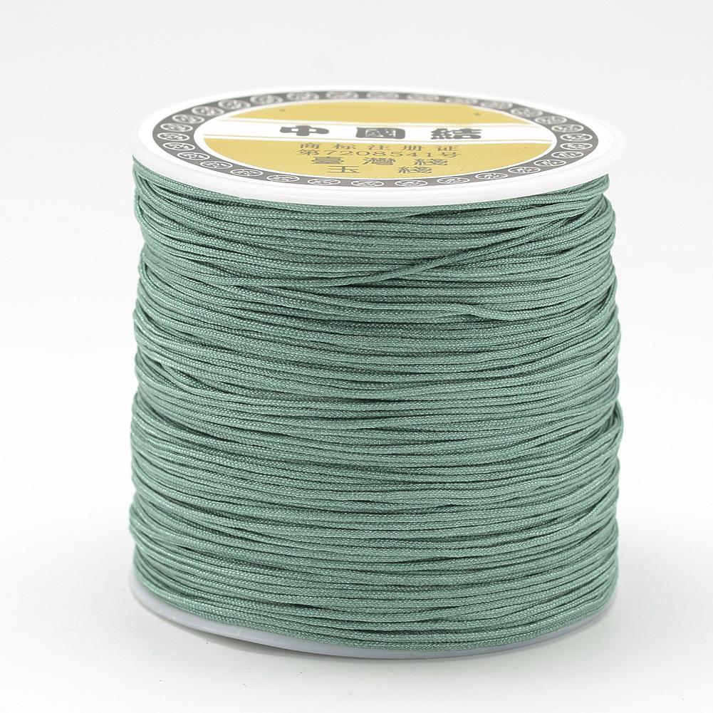 0.8mm Colored Nylon Cord for DIY Hand-Woven Chinese Knot and Tassel Projects