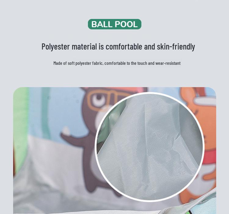 Kinder Binnen/Buiten Ballenbak Tent met Oceaan Ballen