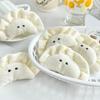 YELI Sevimli Japon Gyoza Anahtarlık Peluş Oyuncak Kolye Bebek