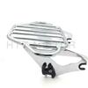 Motorcycle King Abnehmbarer Gepäckträger für 2009-2017 Harley Davidson Road King/Street Glide Mattschwarz Glänzend