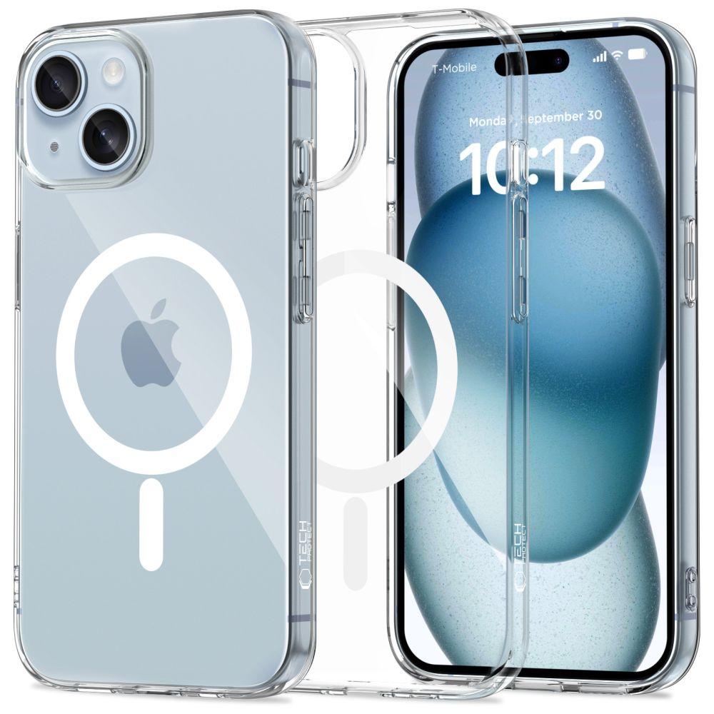 Oem Transparent Tech-Protect Flexair Magsafe Iphone 15 - Bild 4