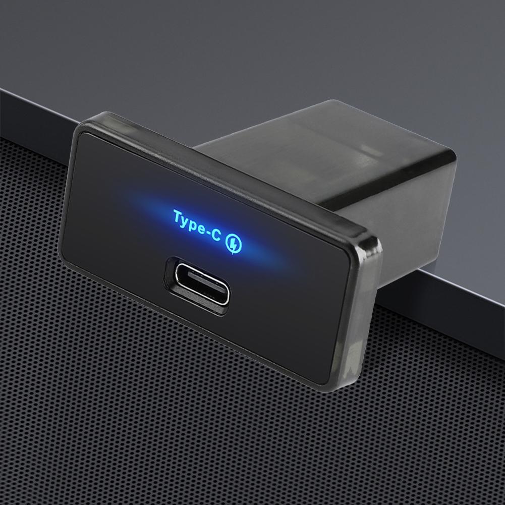 18W/30W Car Charger 12V-24V PD Type C/USB RV USB Outlet Adapter Fast Charging Power Outlet for Marine Boat ATV Camping Truck