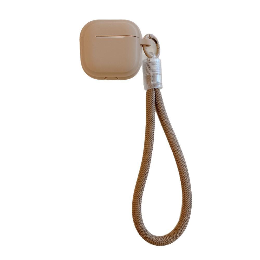 Simple solid color hand rope for AirPods pro1 generation protective cover 1 generation pro1 generation apple bluetooth headset case