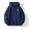 American-style Minimalist Hoodie, 2026 New Style, Men's Autumn and Winter Heavyweight Youth Hooded Top.