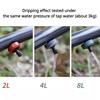 10pcs 2/4/8L Current stabilizer Irrigation Watering trees Watering Drip irrigation equipment Pressure compensation drip head