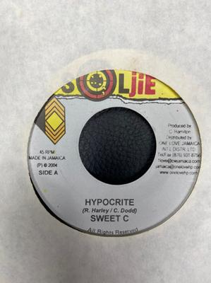 7inch Record SWEET C, DEAN FRASER - Hypocrite / Pick Up The Pieces NONE Soljie Jamaica Reggae, Ska & Dub Used