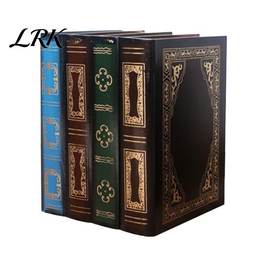 Dekorative Fake-Buch Aufbewahrungsbox, Versteckbox mit Klappdeckel, Hohl, im Vintage-Stil, für Couchtisch, zur Präsentation von Geheimnissen