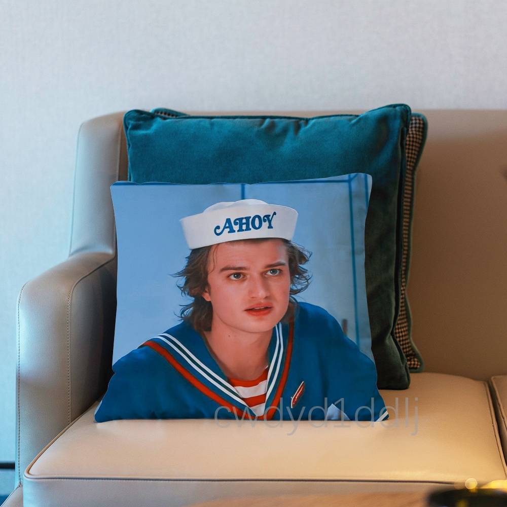 JJoe KKeery Djo Steve Harrington ST Cushion Cover Pillow Cover Decor Pillowcase Printed Cushion Case For Couch