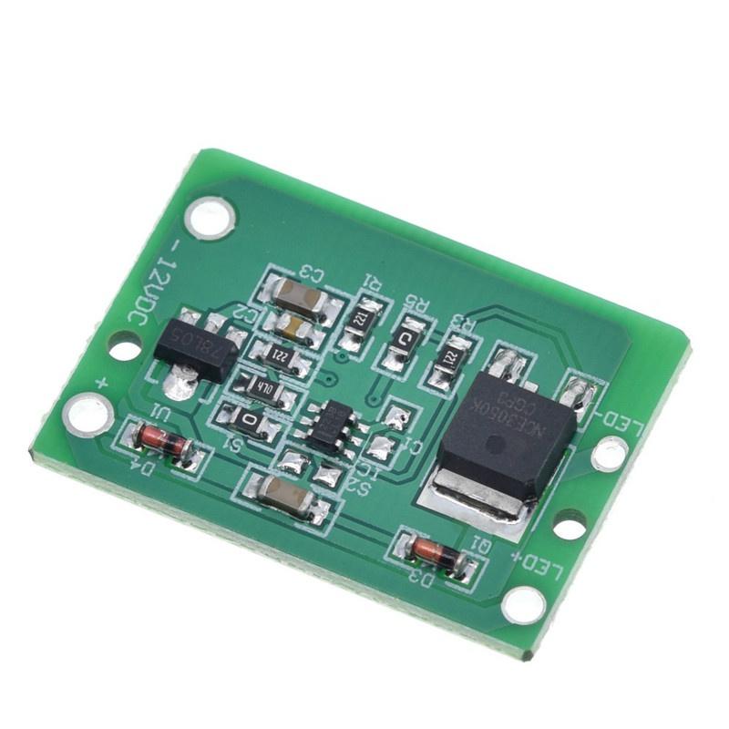12V Capacitive Touch Switch Sensor Module Push Button Touching Key Module Jog Latch With Relay DC 6-20V 3A