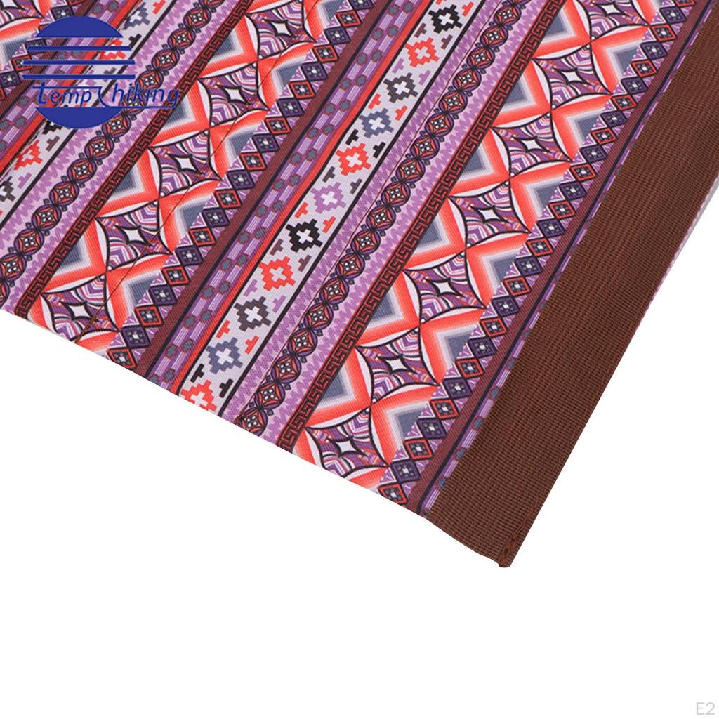 Outdoor Beach Lounger Chair Cushion Floor Seat Foldable Mat for Road Trip Camping