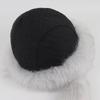 New winter fox fur hat Women genuine fur bomber hat Luxury fashion warm hat thickened outdoor genuine fox fur caps