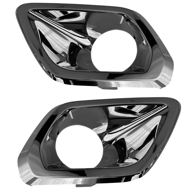 Left Right Fog Lamp Frame Set ABS Chrome High Quality Ultra Bright 261A30853R-261A20031R for Dacia Logan 2017-