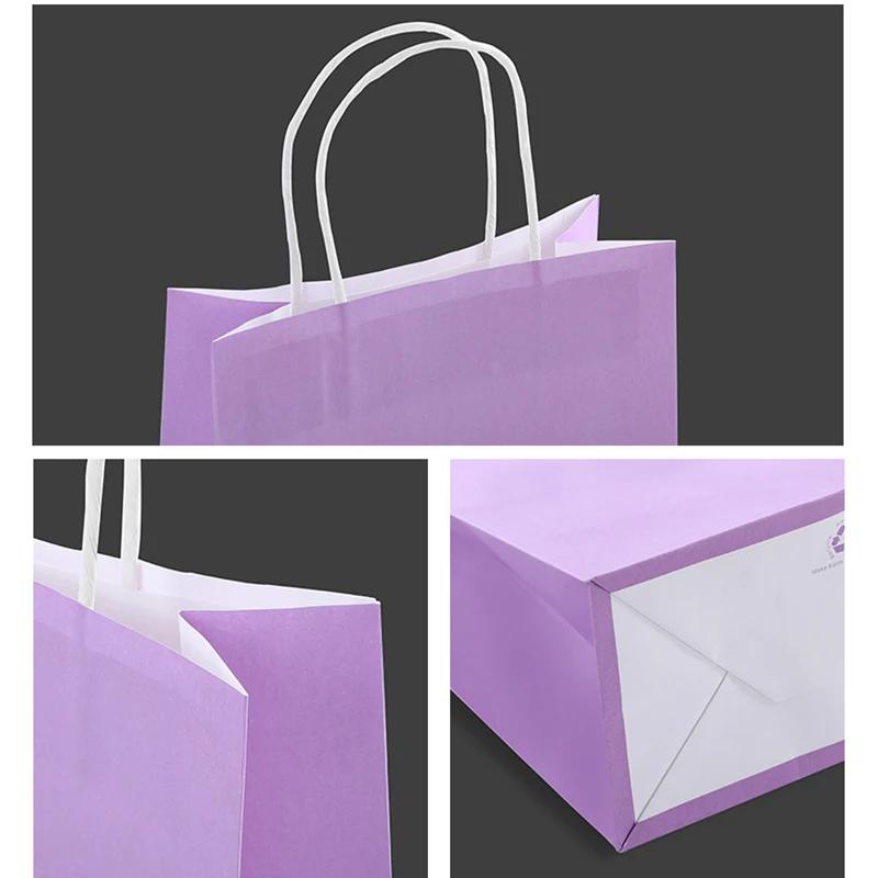 10/30/50 Colorful Gift Bags With Handles For Jewelry Shopping, Christmas Valentine's Day Wedding Gifts For Holiday Parties