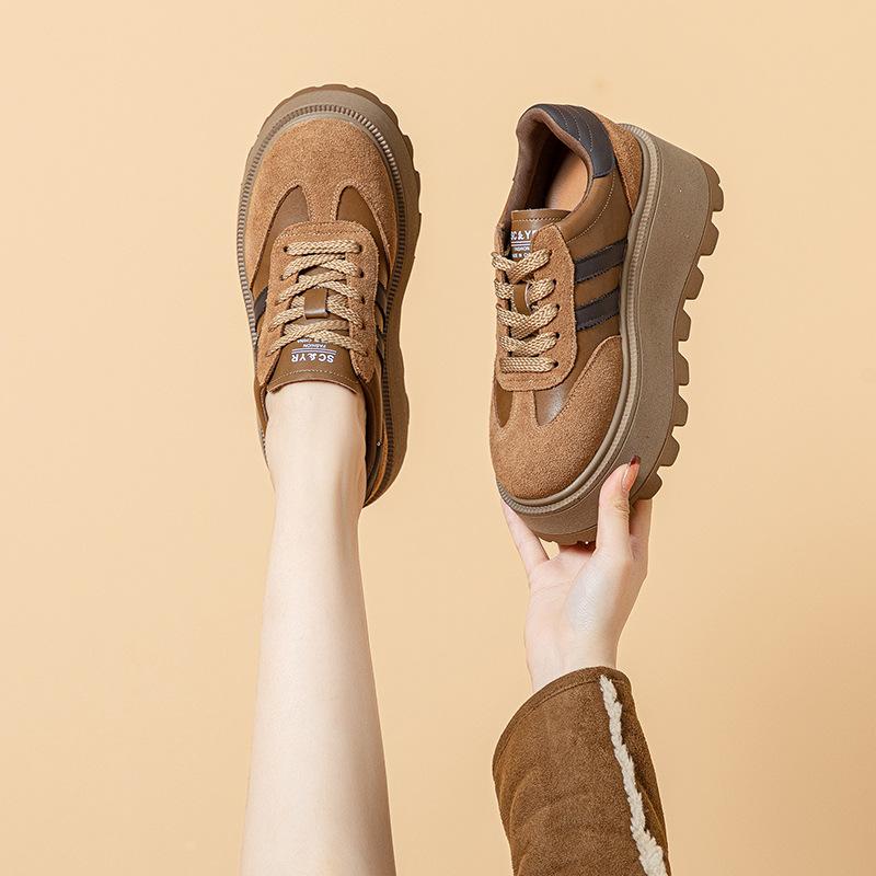 Women's Shoes Autumn Casual Platform Shoes Student Sports Shoes Women's Trend High-value Women's Shoes