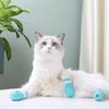 4pcs Silicone Cat Foot Covers Anti Slip Cat Boots Multifunctional Cat Shower Foot Cover Soft Cat Paws Protector Shoes
