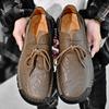 Mens Classic Penny Loafer Casual Leather Shoes